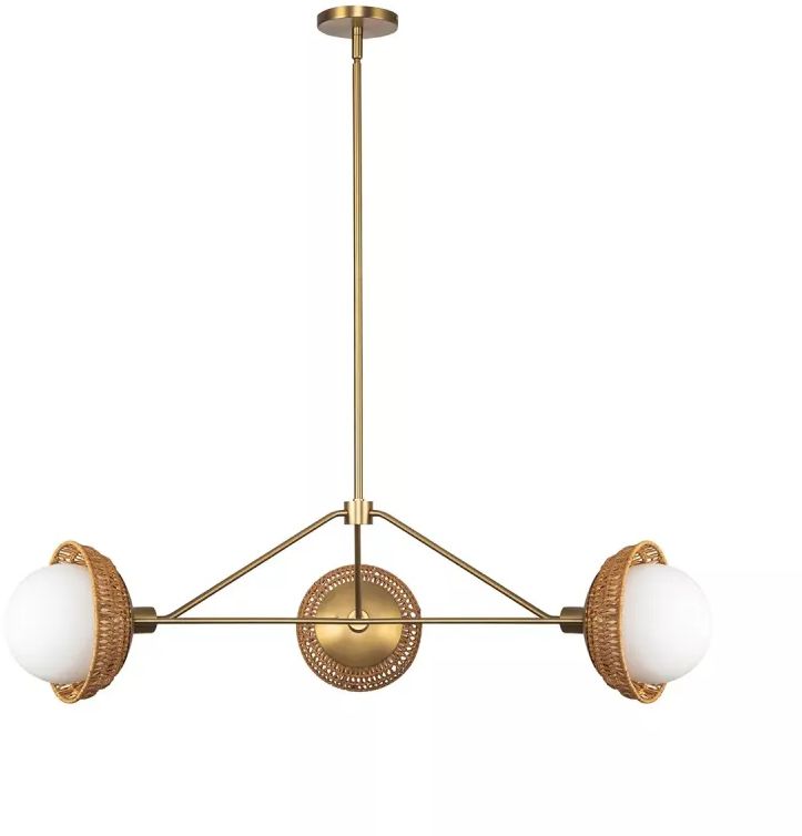 Elstead Lighting Perth stropné svietidlo 3x40 W zlatá ALM-PERTH3-GD