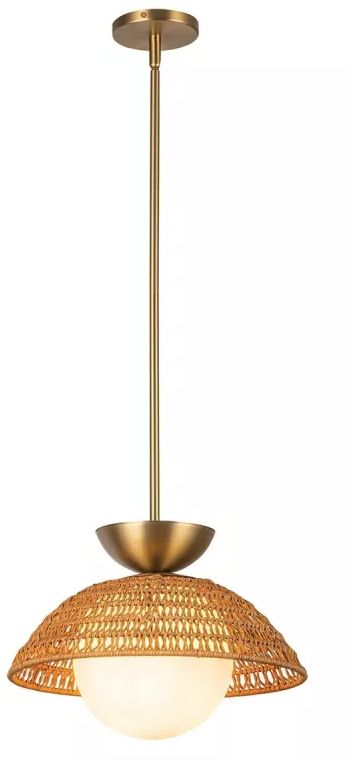 Elstead Lighting Perth stropné svietidlo 1x60 W zlatá ALM-PERTH-P-GD