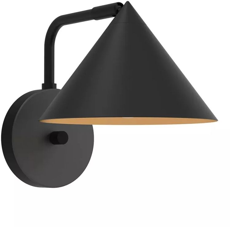 Elstead Lighting Remy nástenná lampa 1x60 W čierna ALM-REMYCK-1WB-BK