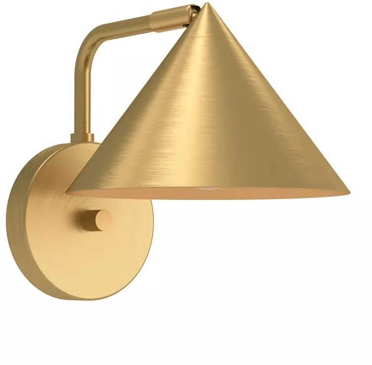 Elstead Lighting Remyck nástenná lampa 1x60 W zlatá ALM-REMYCK-1WB-GD