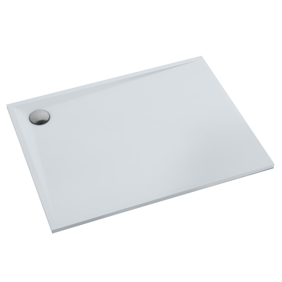 Schedline Libra Smooth White obdĺžniková sprchová vanička 120x80 cm biela 3SP.L1P-80120