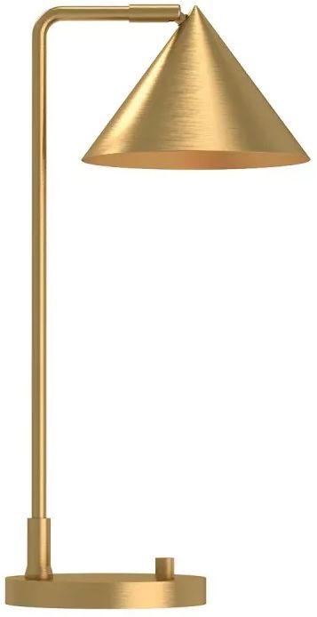 Elstead Lighting Remyck stolová lampa 1x60 W zlatá ALM-REMYCK-TL-GD