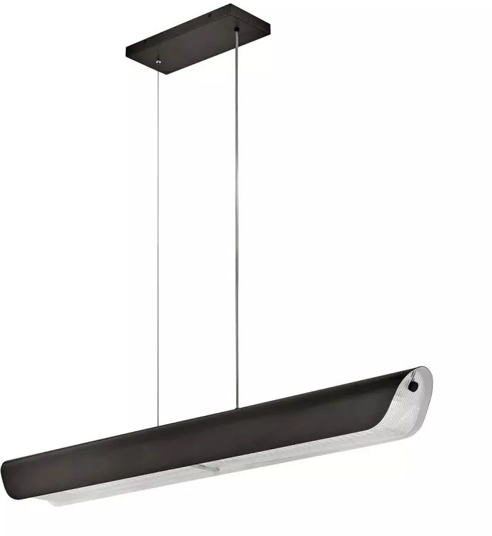 Elstead Lighting Arco závesné svietidlo 1x43 W čierna HK-ARCO-LED-LP-117-BX