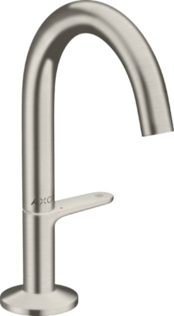 Axor One umývadlová batéria stojanková oceľová 48010800