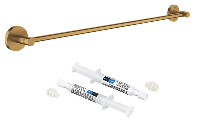 Súprava vešiak na uterák Grohe Start 41178GN0, lepidlo Grohe 41128000