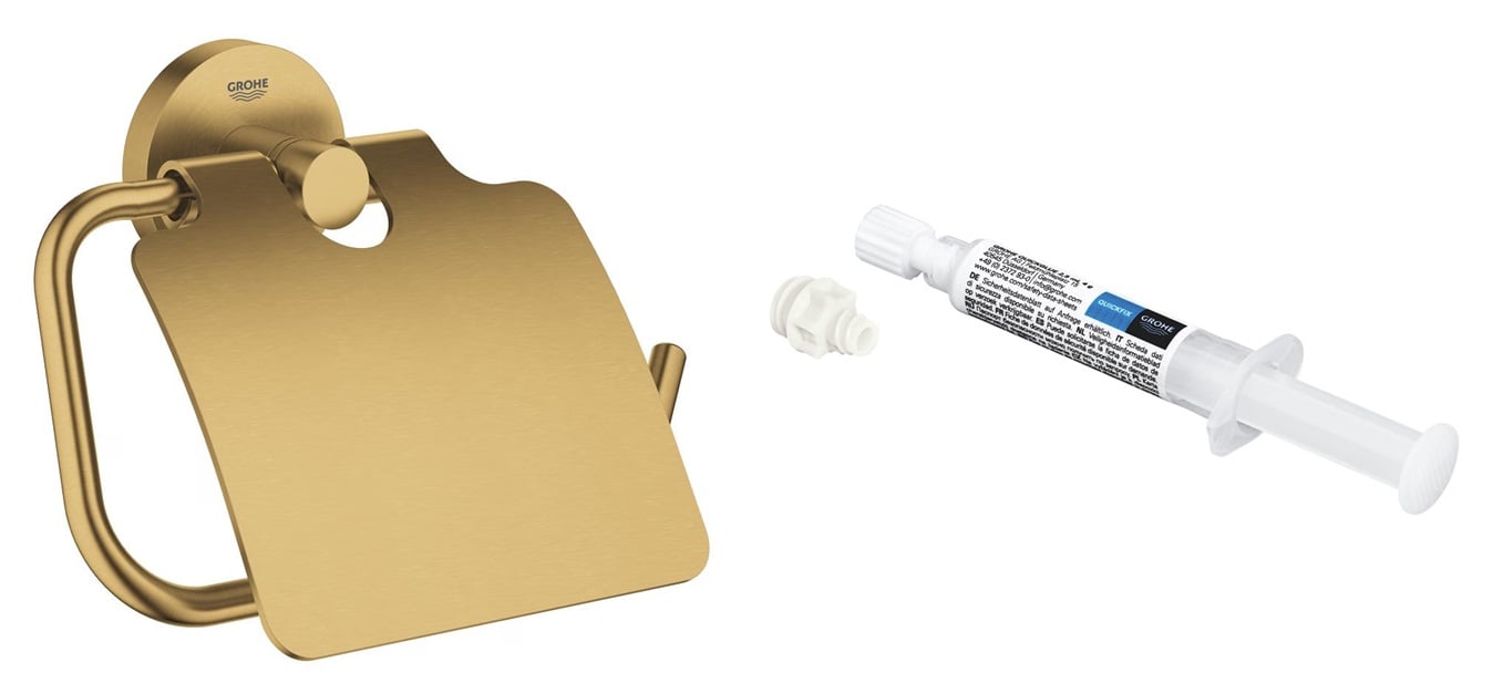 Súprava držiak na toaletný papier Grohe Start 41179GN0, lepidlo Grohe QuickGlue 41127000