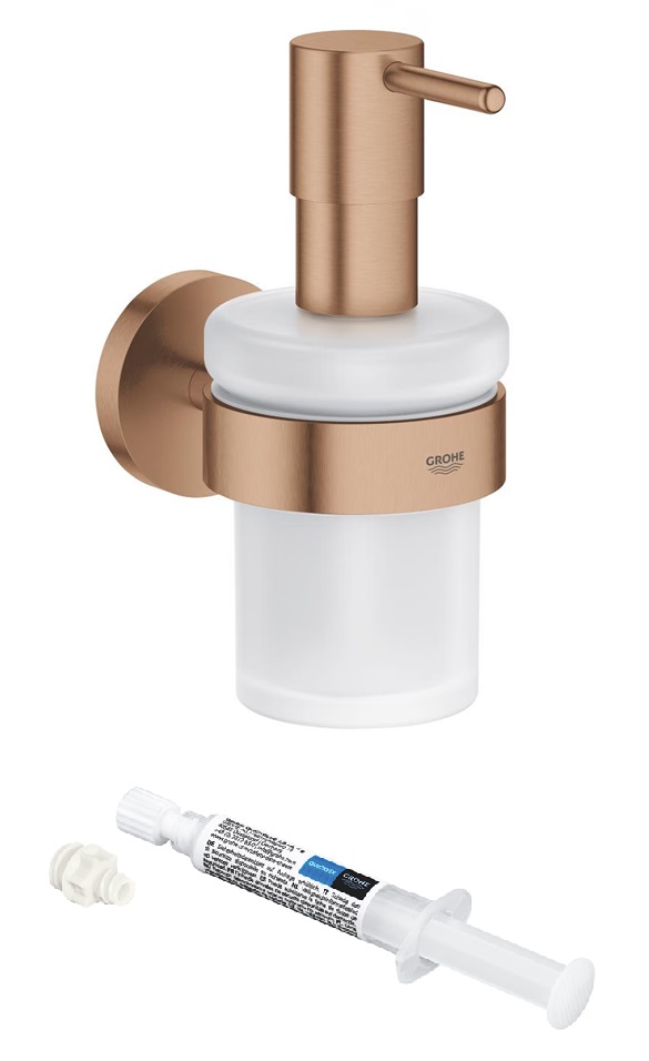 Súprava dávkovač mydla Grohe Start 41195DL0, lepidlo Grohe QuickGlue 41127000