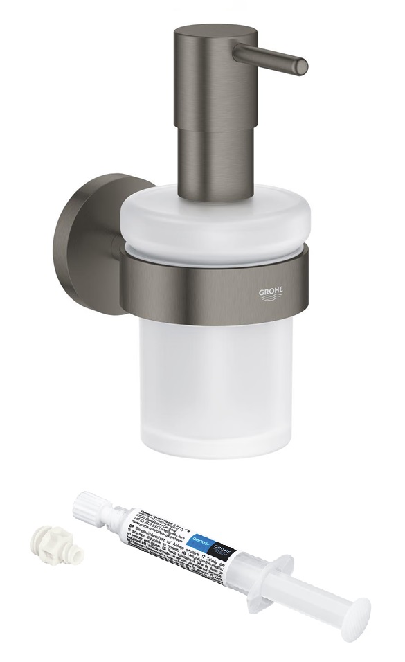 Súprava dávkovač mydla Grohe Start 41195AL0, lepidlo Grohe QuickGlue 41127000
