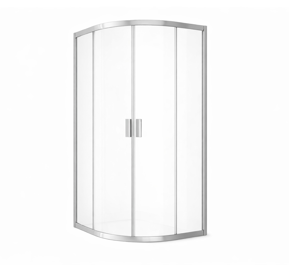 Ravak Blix sprchovací kút 90x90 cm polkruhová chromová lesklé/priehľadné sklo 3B270C00Z1B
