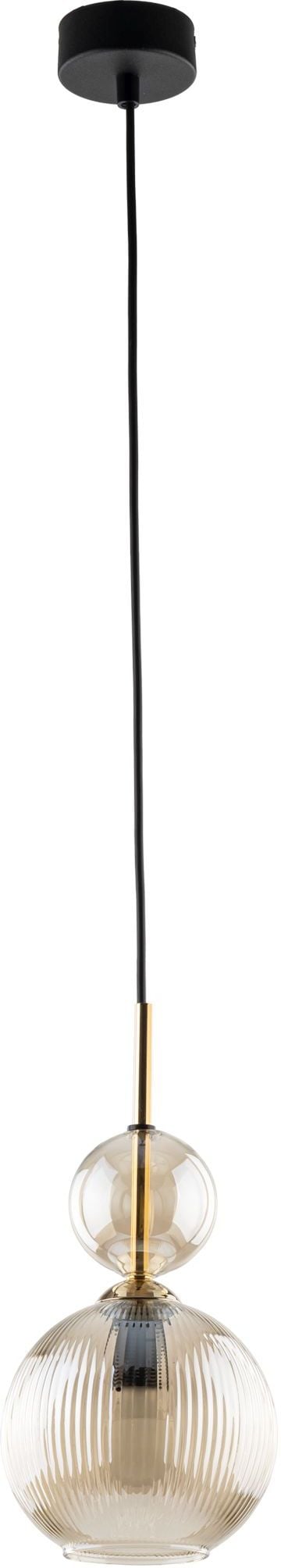 TK Lighting Sophia Cognac závesné svietidlo 1x10 W hnedá-jantárová 11040