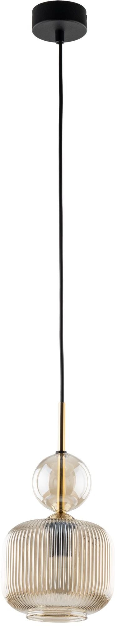 TK Lighting Sophia Cognac závesné svietidlo 1x10 W hnedá-jantárová 11038