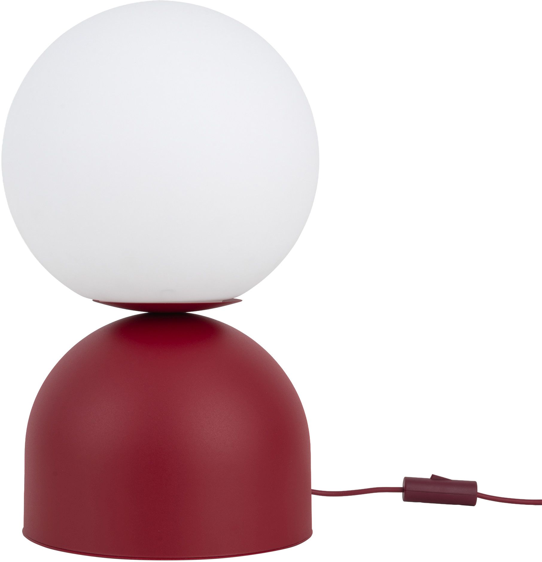 TK Lighting Miki detská nočná lampa 1x15 W biela-bordová 16217