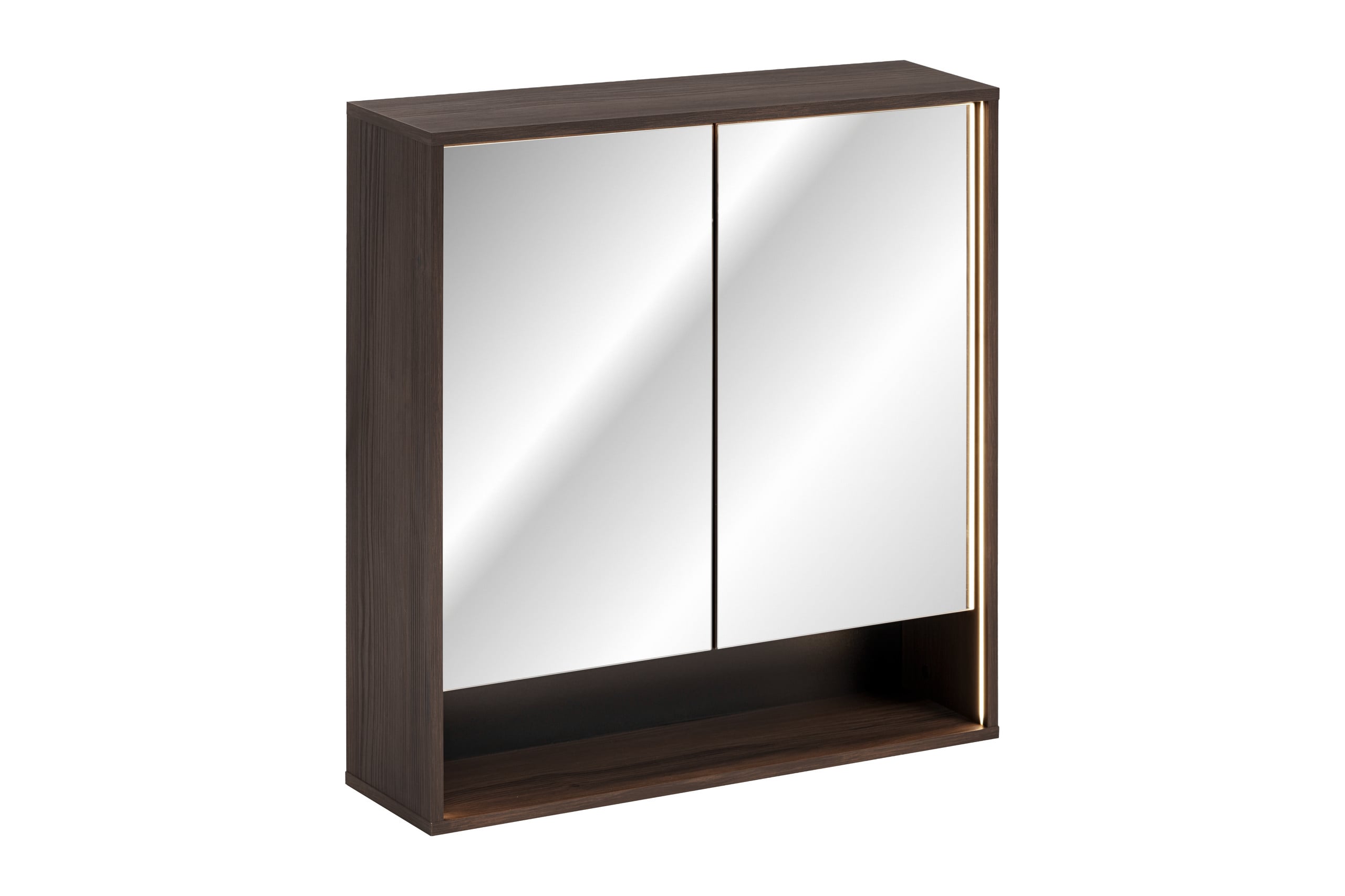 Comad Dorothy Ristretto skrinka 80x20x85 cm so zrkadlom dub DOROTHY RISTRETTO 84-80-2D