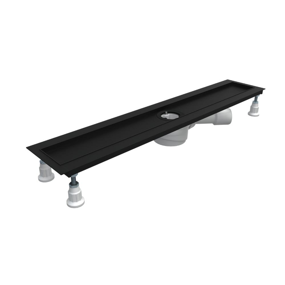 Schedline Regular Flow lineárny odtok 60 cm čierna SOLBSN-60080C