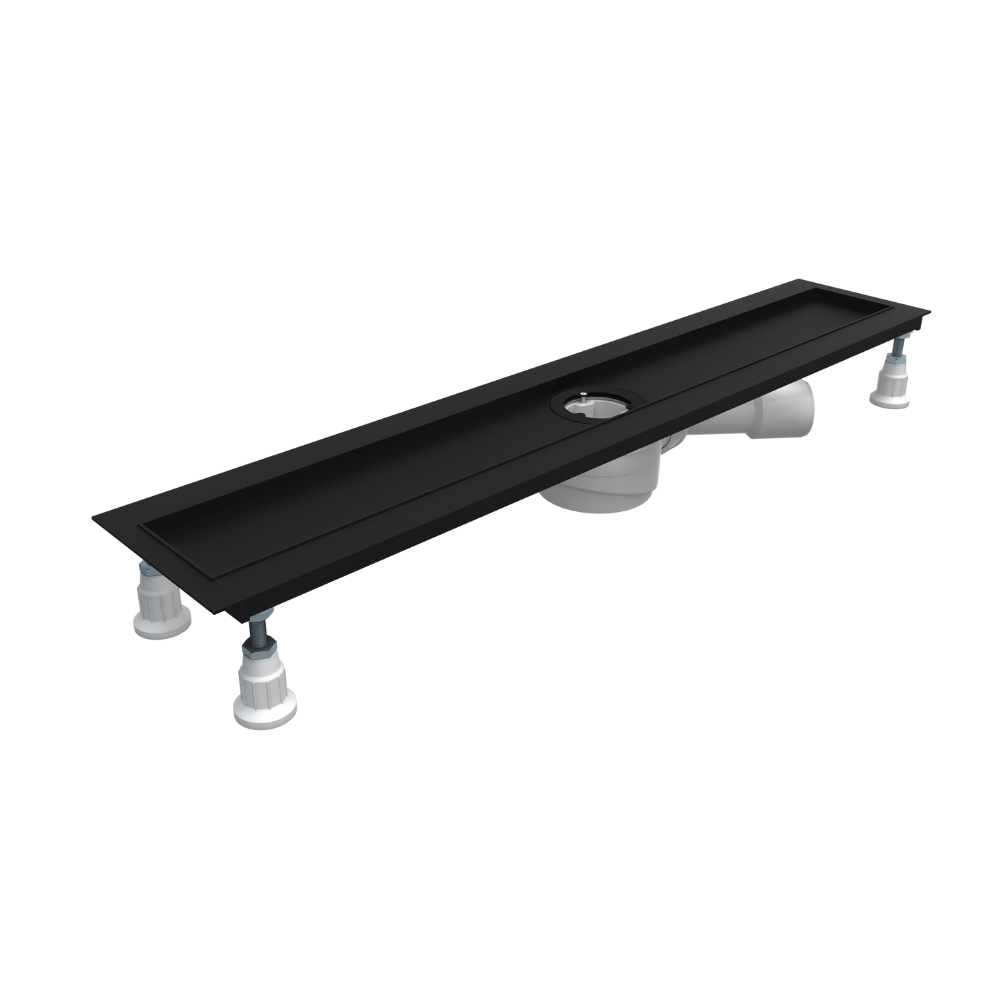 Schedline Regular Flow lineárny odtok 90 cm čierna SOLBSN-90080C