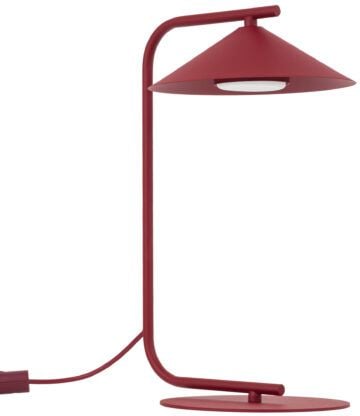 TK Lighting Lume stolová lampa 1x11 W bordová 16215