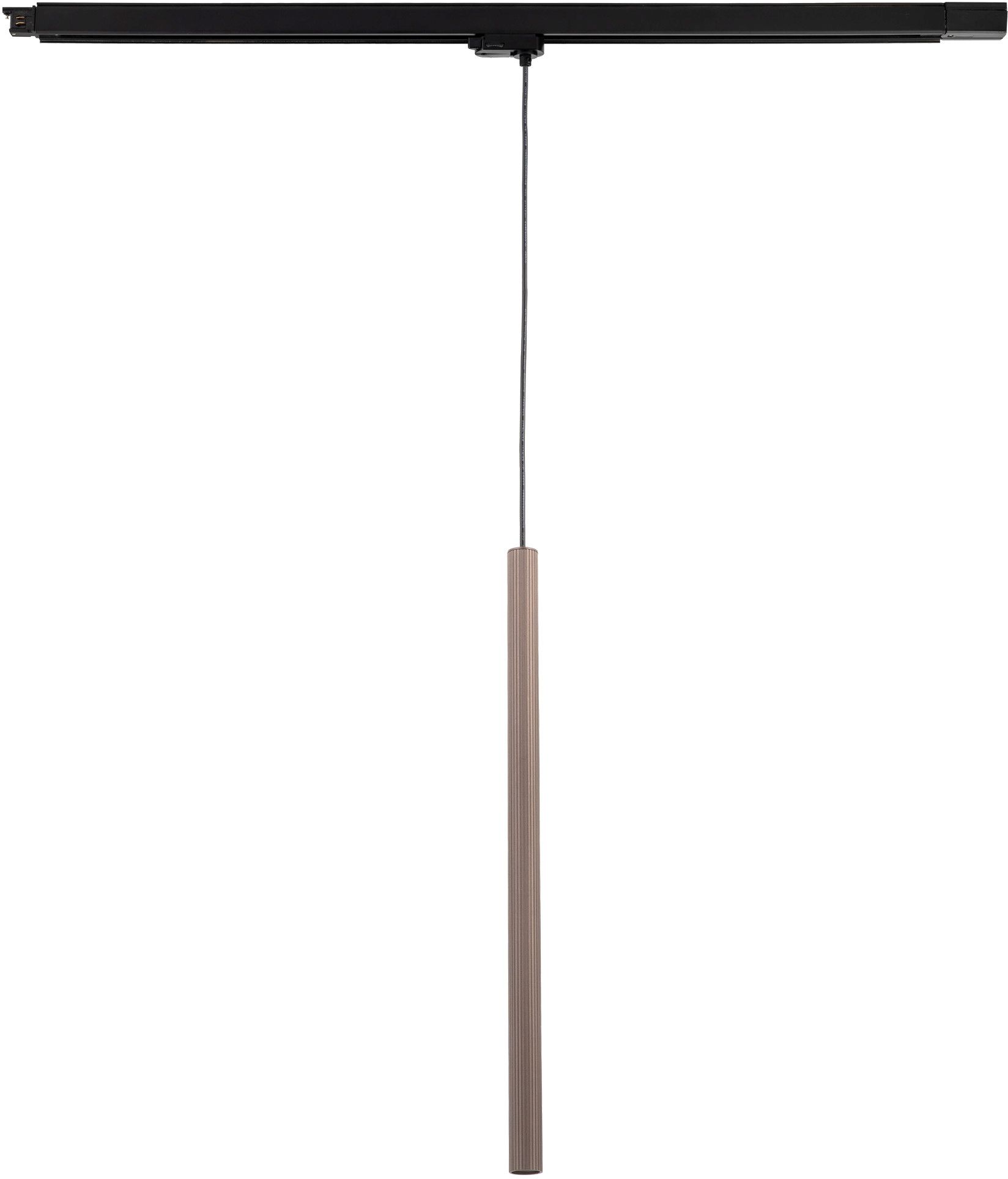 TK Lighting Tracer lampa na koľajnicovú lištu 1x8 W hnedá 11678