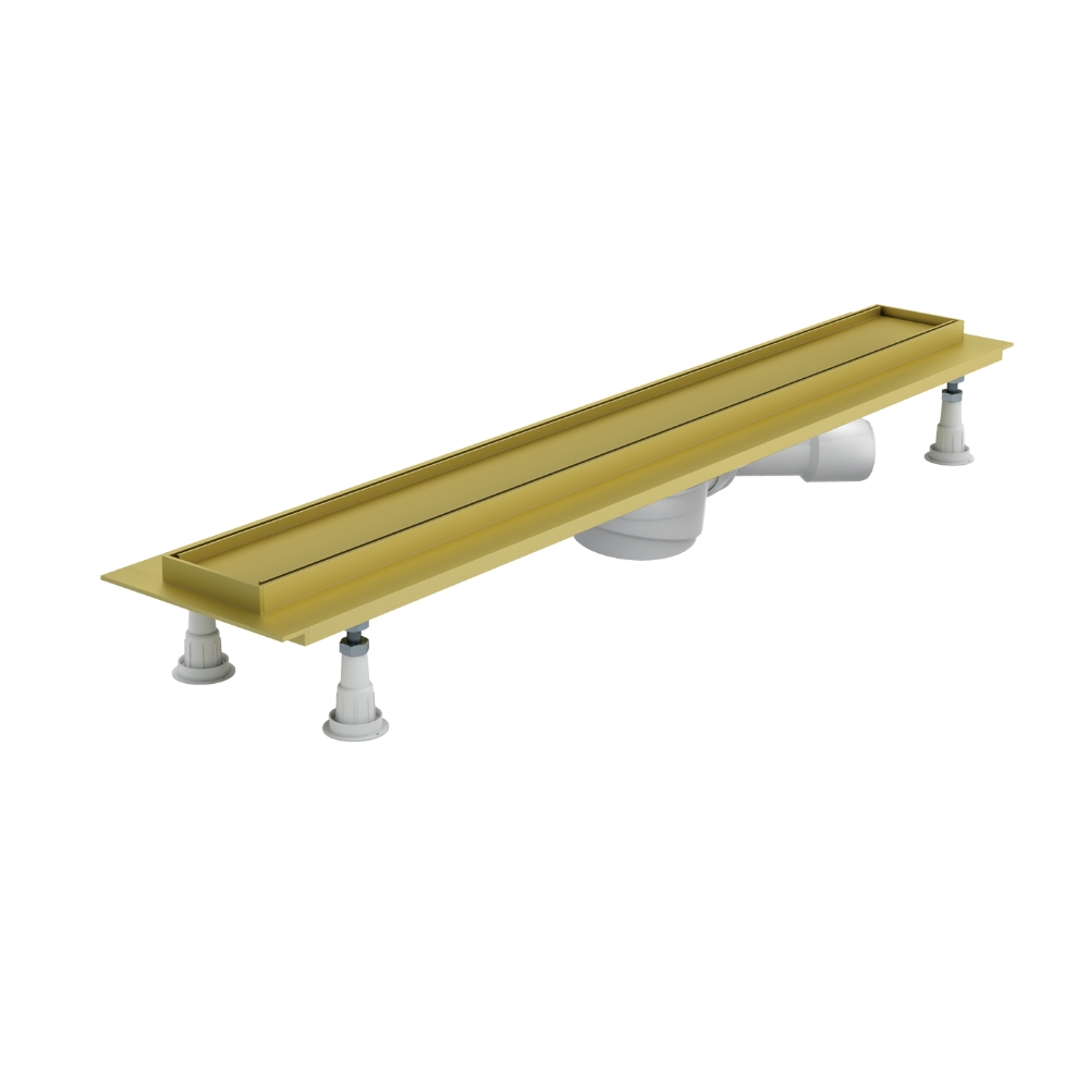 Schedline Regular Line Gold lineárny odtok 60 cm čierna SOLPLZ-60080