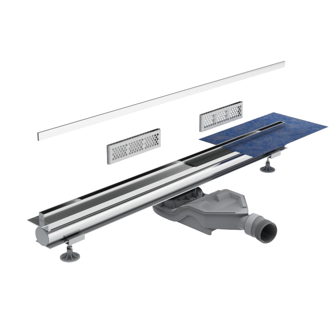 Schedline Thin Line lineárny odtok 90 cm oceľová SOL-90012