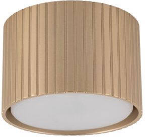 TK Lighting Ferro stropné svietidlo 1x8 W šampanská 11657