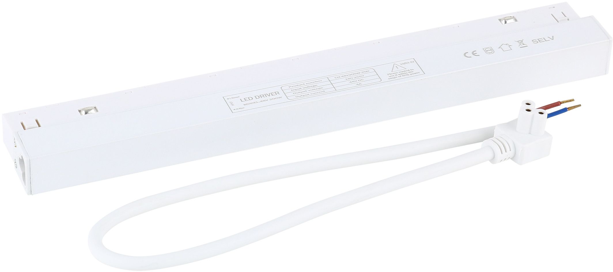 TK Lighting Magnetic Easy Line lištový zdroj napájania x W biela 18250