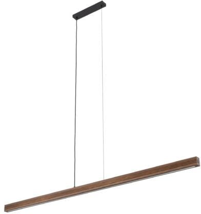 TK Lighting Viga Wood Led závesné svietidlo 1x24 W drevená 11654