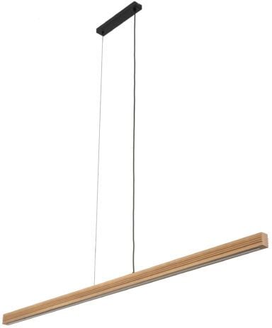 TK Lighting Viga Wood Led závesné svietidlo 1x24 W drevená 11652