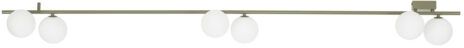 TK Lighting Imelo stropné svietidlo 6x8 W biela-zelená 11480
