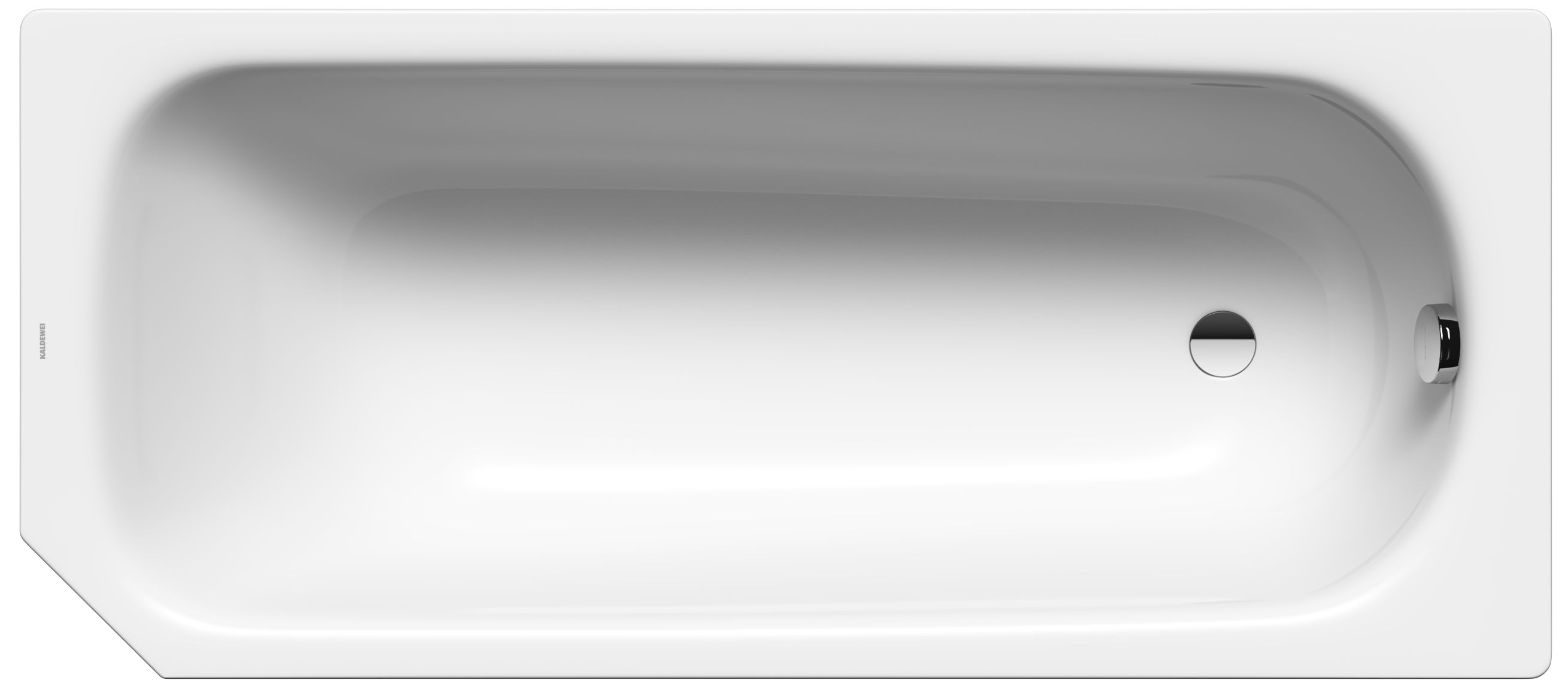 Kaldewei Saniform V1-V4 obdĺžniková vaňa 160x70 cm biela 192100011001