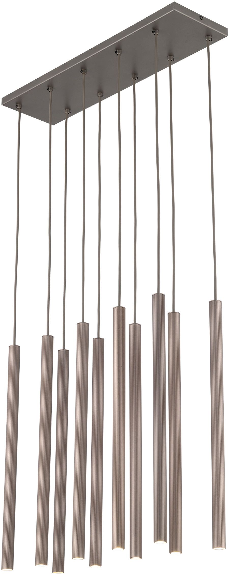 TK Lighting Ferro závesné svietidlo x8 W hnedá 11490