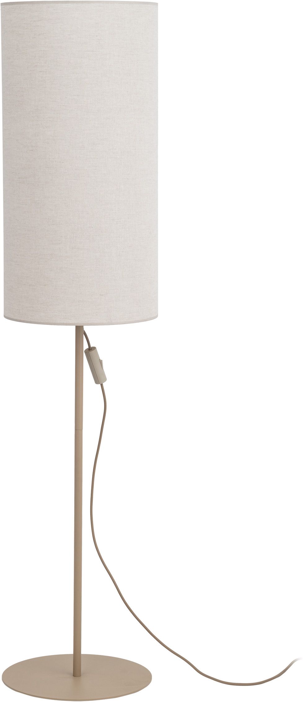 TK Lighting Fieno stojaca lampa 1x15 W biela 16196