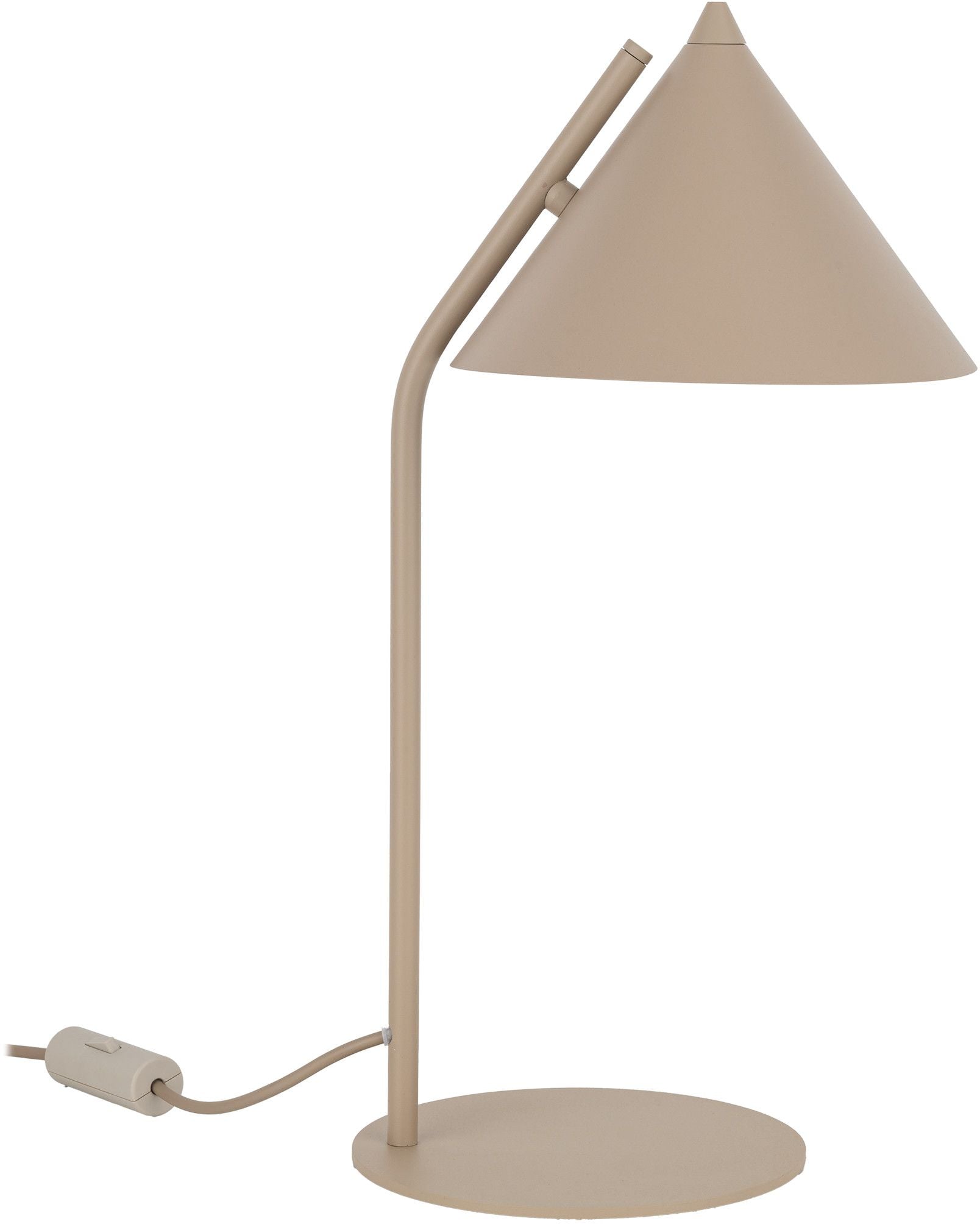 TK Lighting Cono stolová lampa 1x W piesková 16210