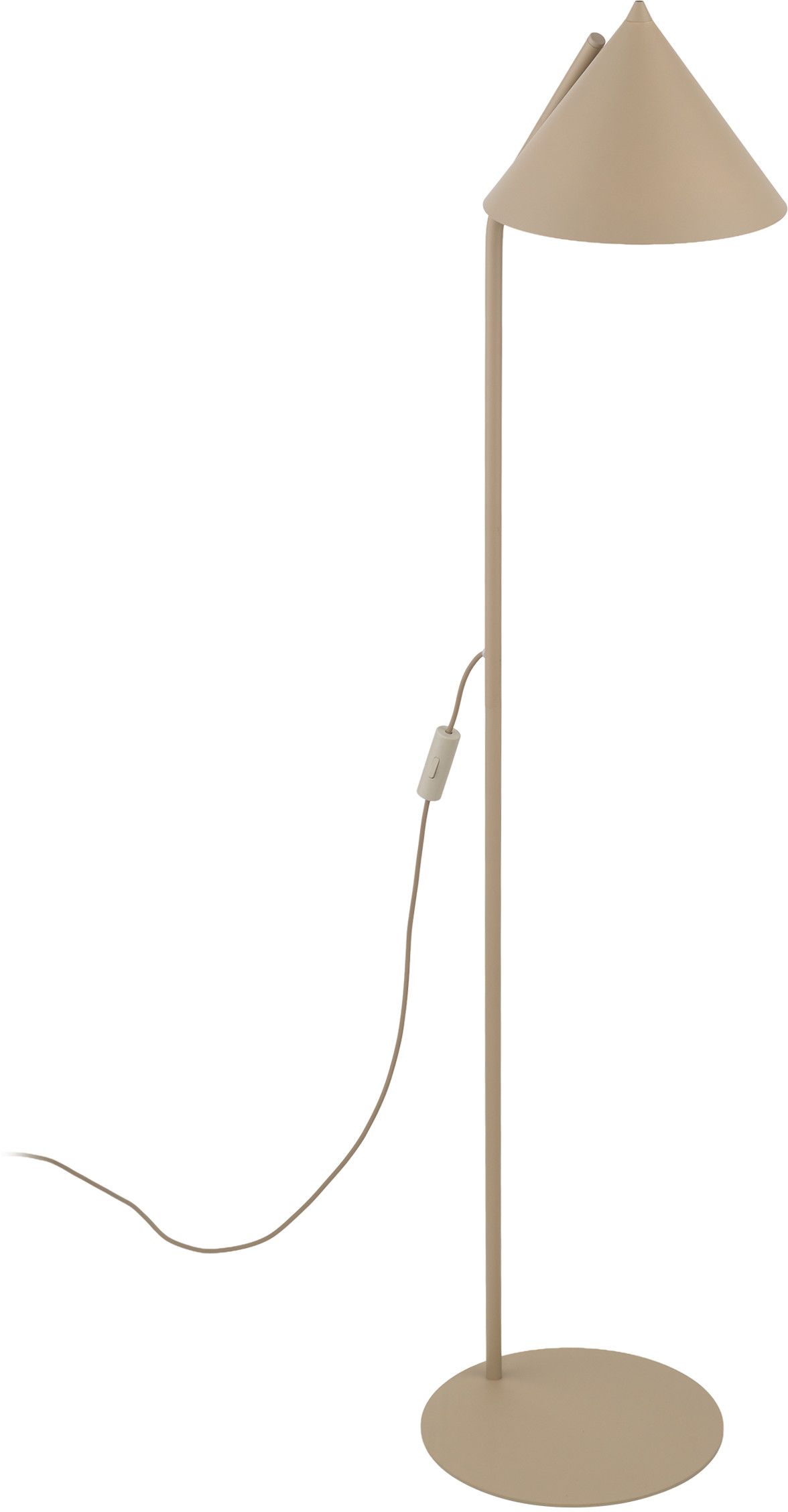 TK Lighting Cono stojaca lampa 1x W piesková 16211