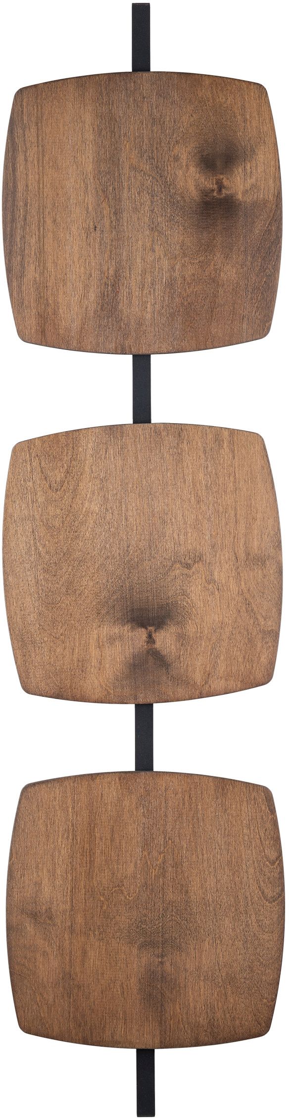 TK Lighting Selva nástenná lampa 1x18 W drevená 11436