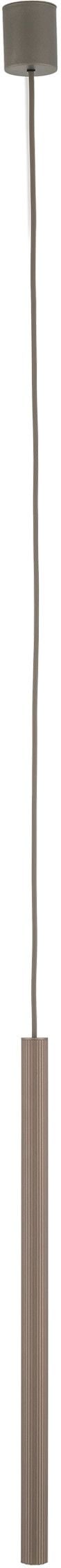 TK Lighting Ferro závesné svietidlo 1x8 W hnedá 11425