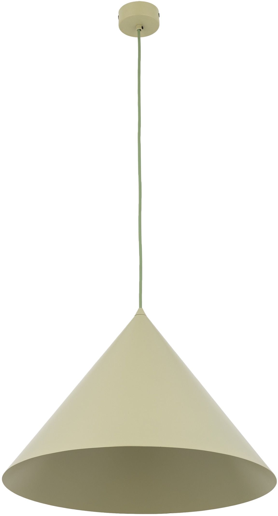 TK Lighting Cono závesné svietidlo 1x15 W zelená 11420