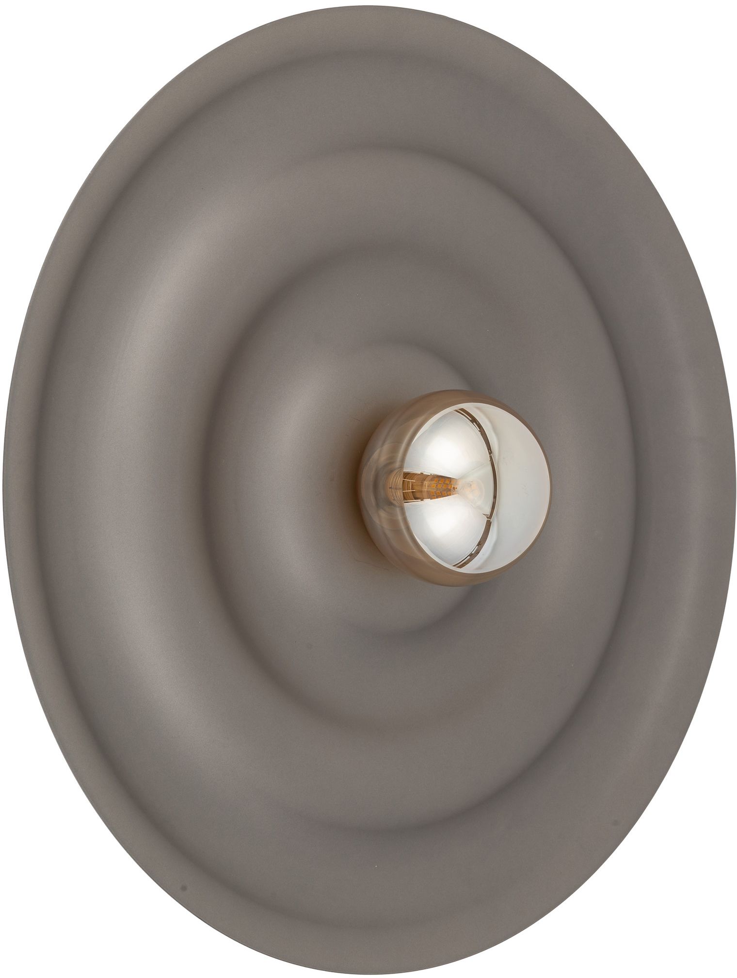 TK Lighting Onda nástenná lampa 1x8 W hnedá 11412