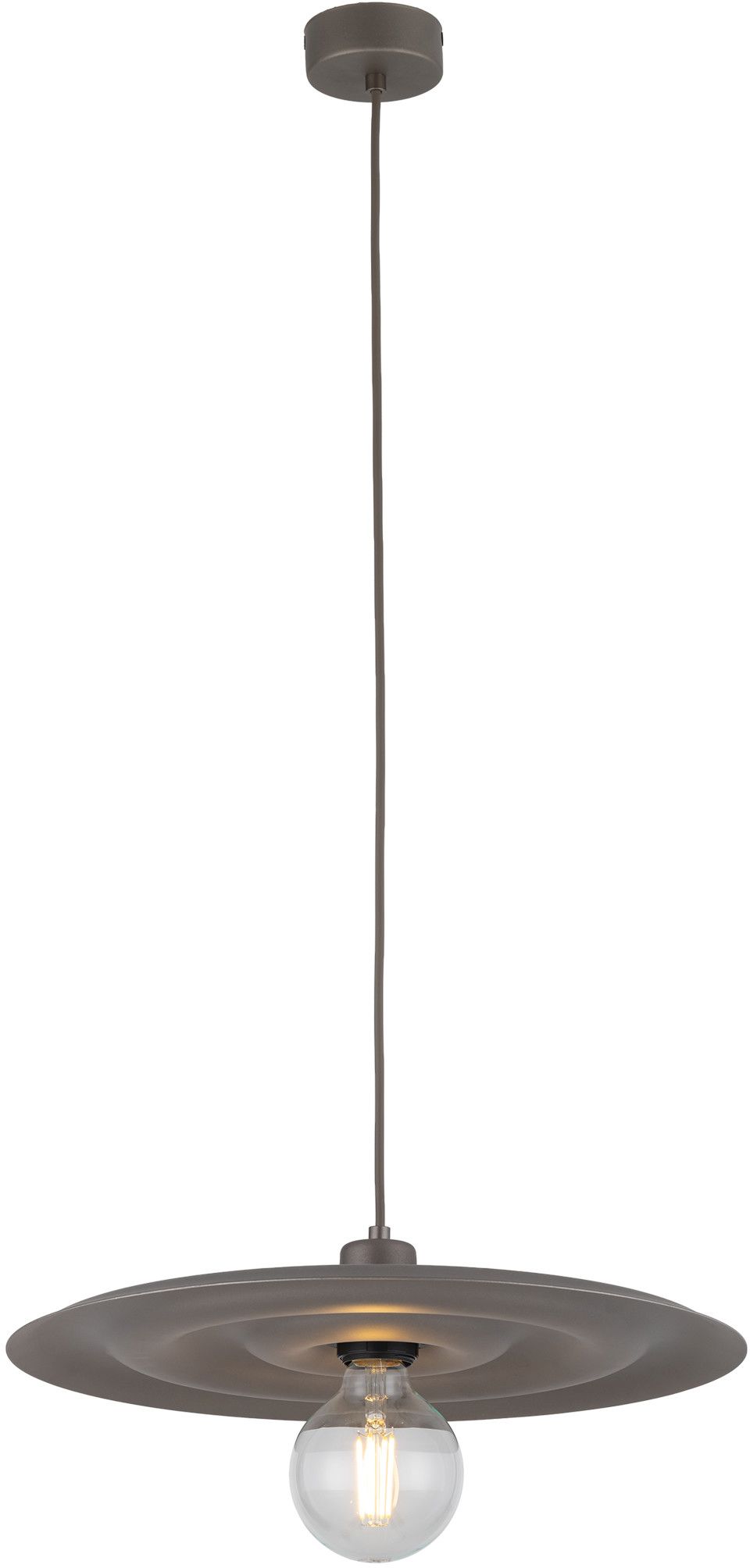 TK Lighting Onda závesné svietidlo 1x15 W hnedá 11408