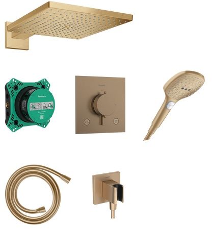 Hansgrohe Raindance E sprchová súprava podomietková s termostatom s dažďovou sprchou || 24623140