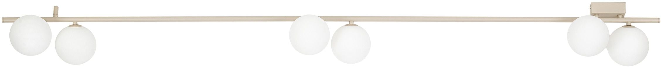 TK Lighting Navi stropné svietidlo 6x8 W krémová 11333