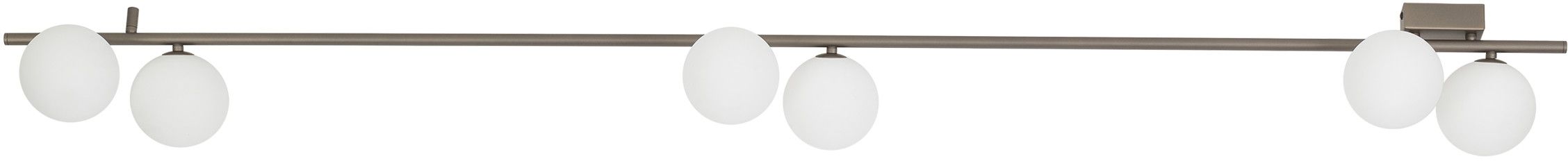 TK Lighting Imelo stropné svietidlo 6x8 W hnedá 11332