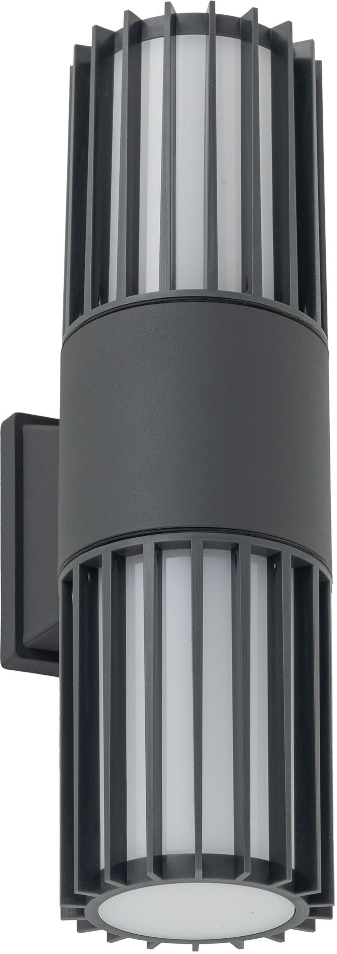 TK Lighting Ribo vonkajšie nástenné svietidlo 2x15 W grafitová 11507