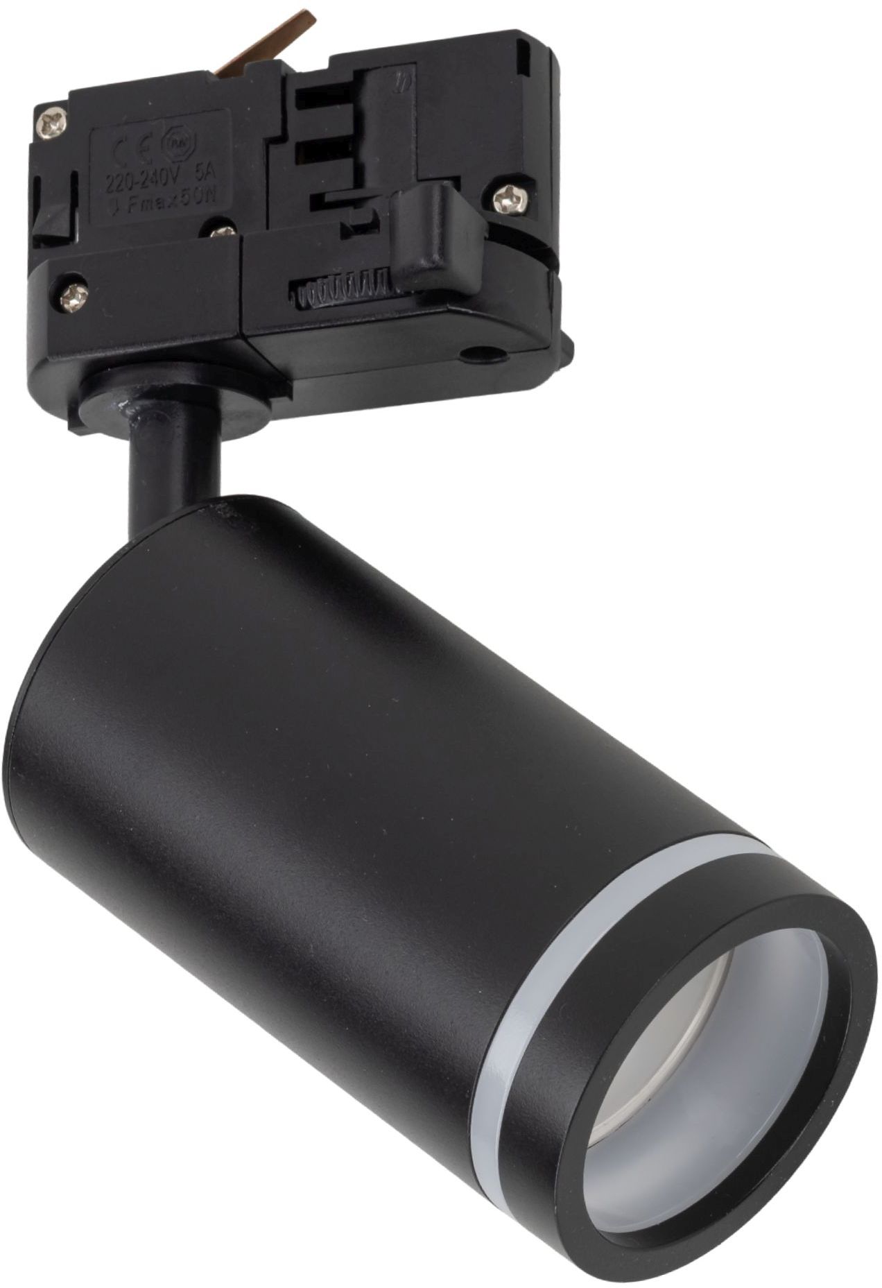 TK Lighting Tracer lampa na koľajnicovú lištu 1x10 W čierna 11171
