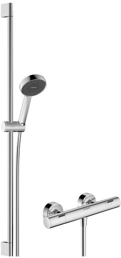 Hansgrohe Activera Select S sprchová súprava nástenná s termostatom chrómová 28086000