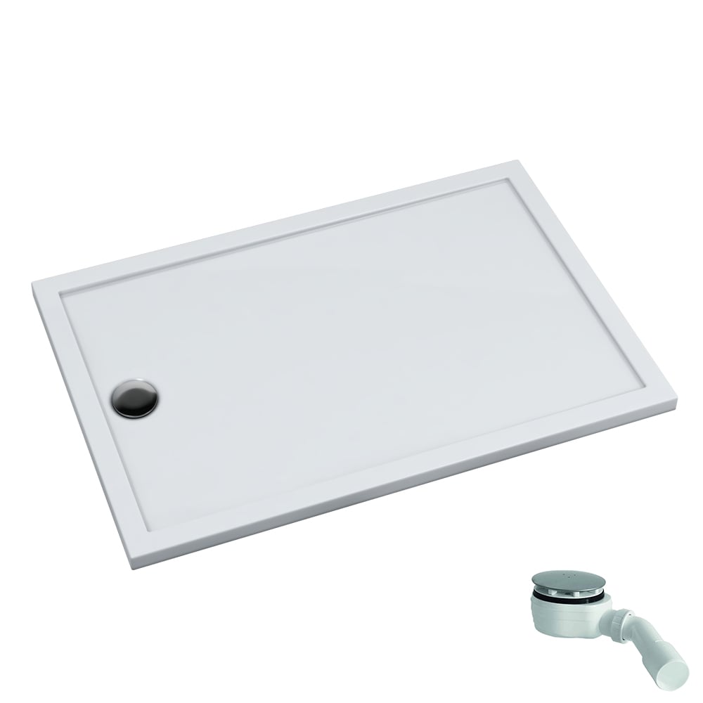 Schedpol Caspar New obdĺžniková sprchová vanička 140x90 cm biela 3.2349