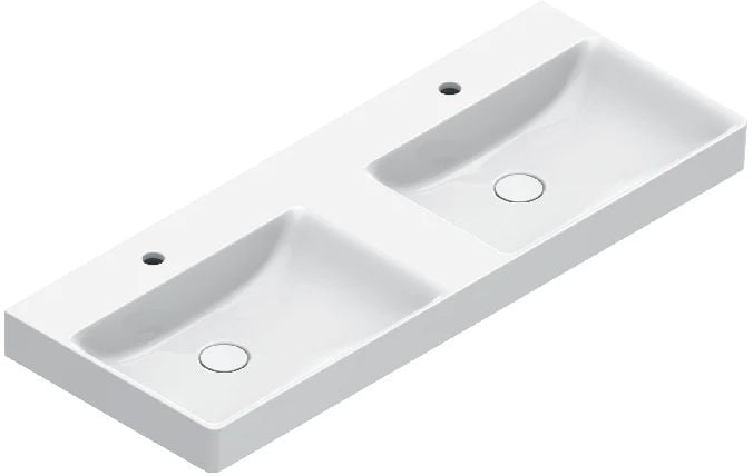 Catalano Elice umývadlo 120x47 cm obdĺžnik klasické umývadlo biela lesklá 0421220001