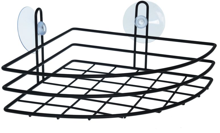 BISK Niagara kúpeľňový košík čierna 08264