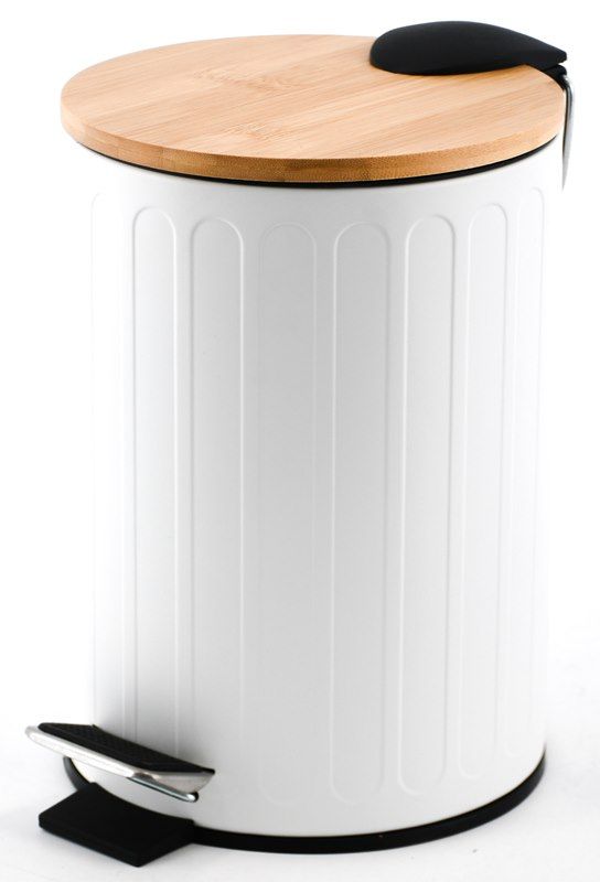 BISK Rado odpadkový kôš 3 l biela 08422