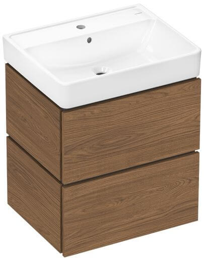 Hansgrohe Xilesa E umývadlo so skrinkou 60 cm dub 54396550
