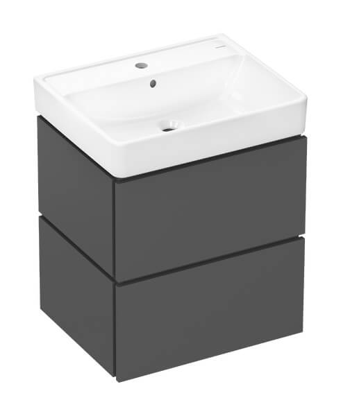 Hansgrohe Xilesa E umývadlo so skrinkou 60 cm sivá 54396760